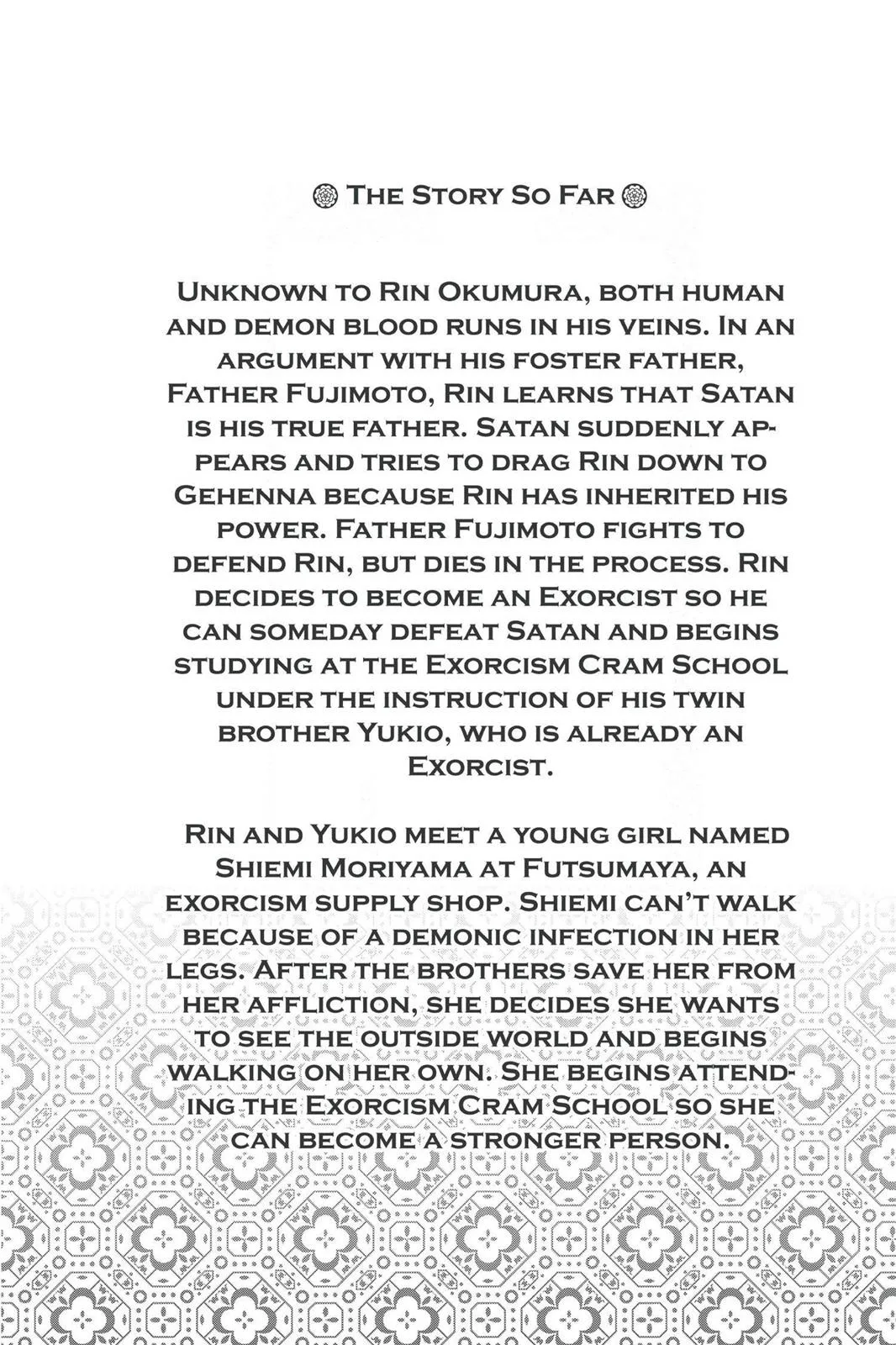 Blue Exorcist, chapter 8, page 7