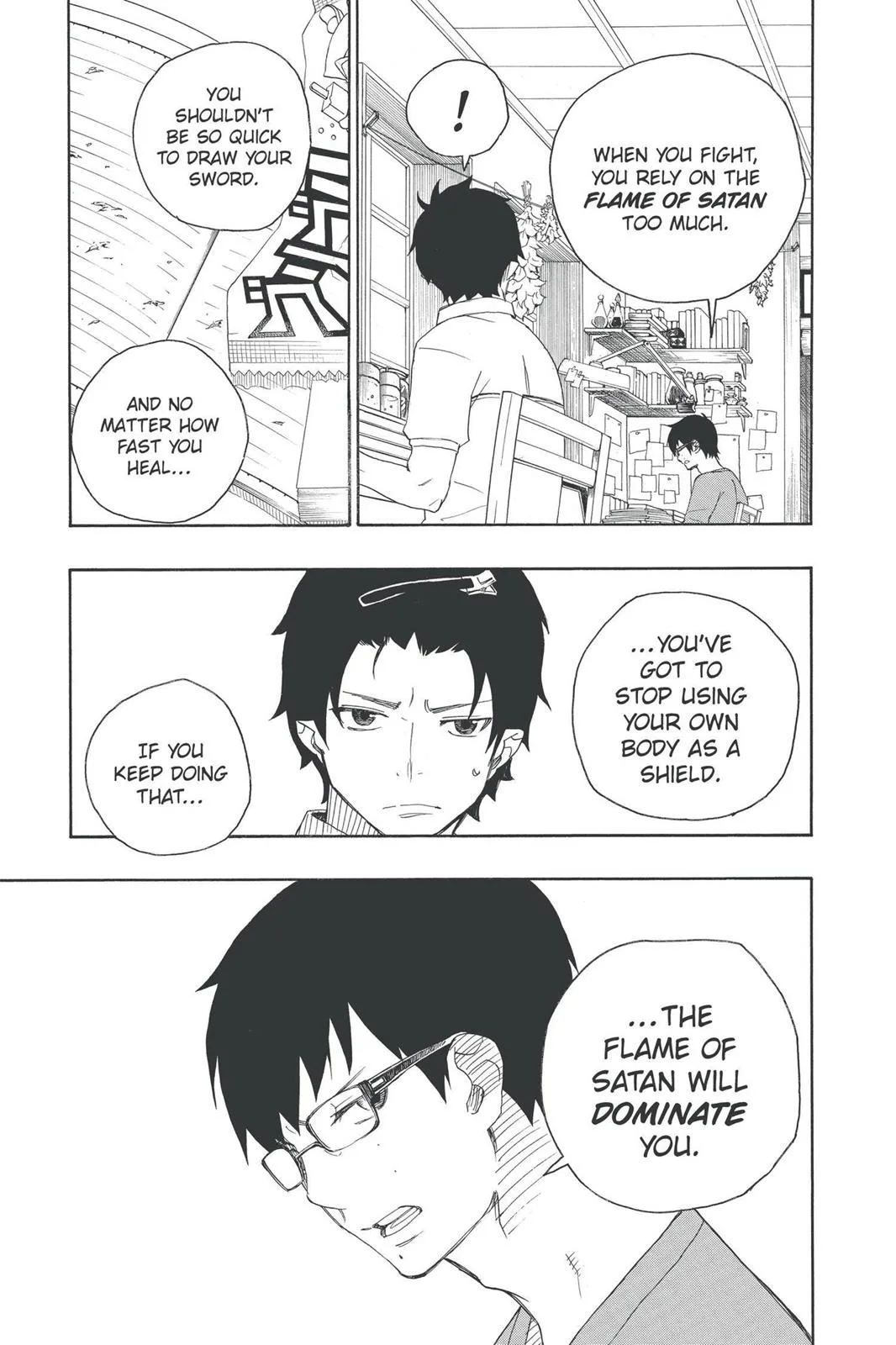 Blue Exorcist, chapter 8, page 17