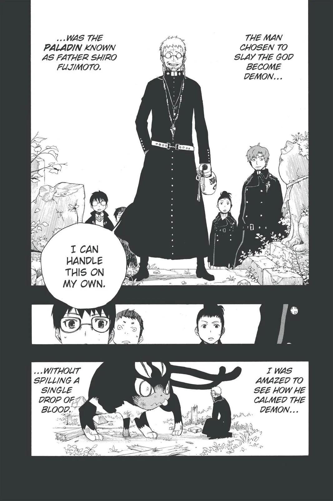 Blue Exorcist, chapter 8, page 34