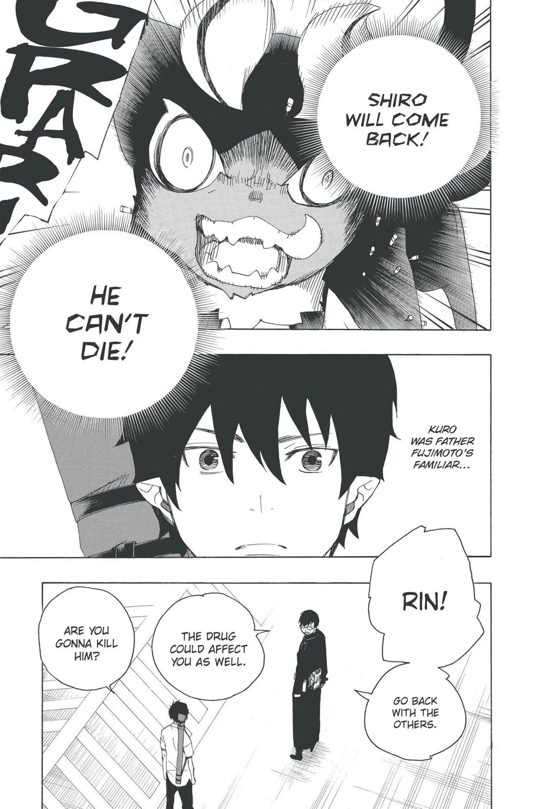 Blue Exorcist, chapter 8, page 37