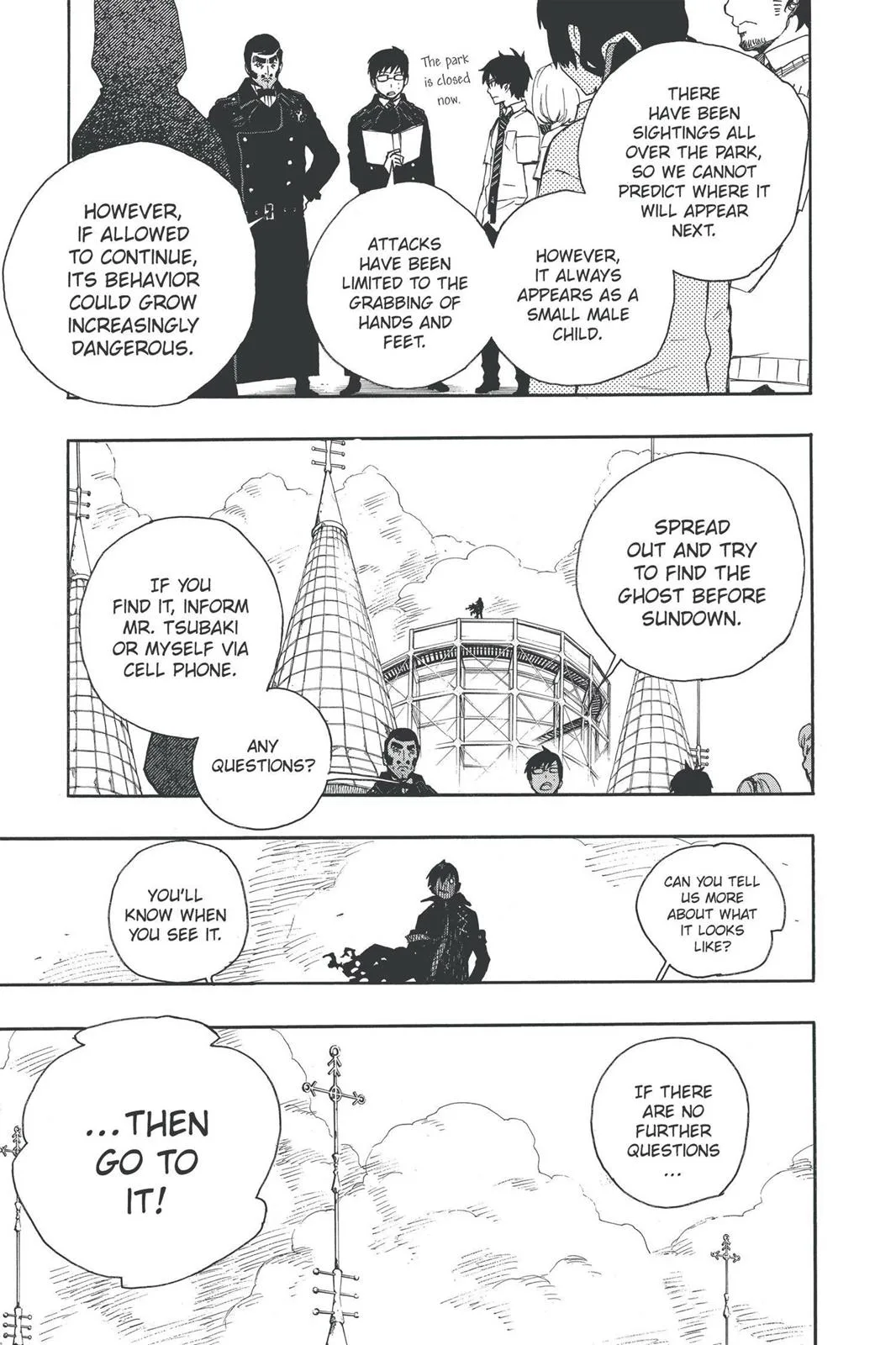 Blue Exorcist, chapter 9, page 7