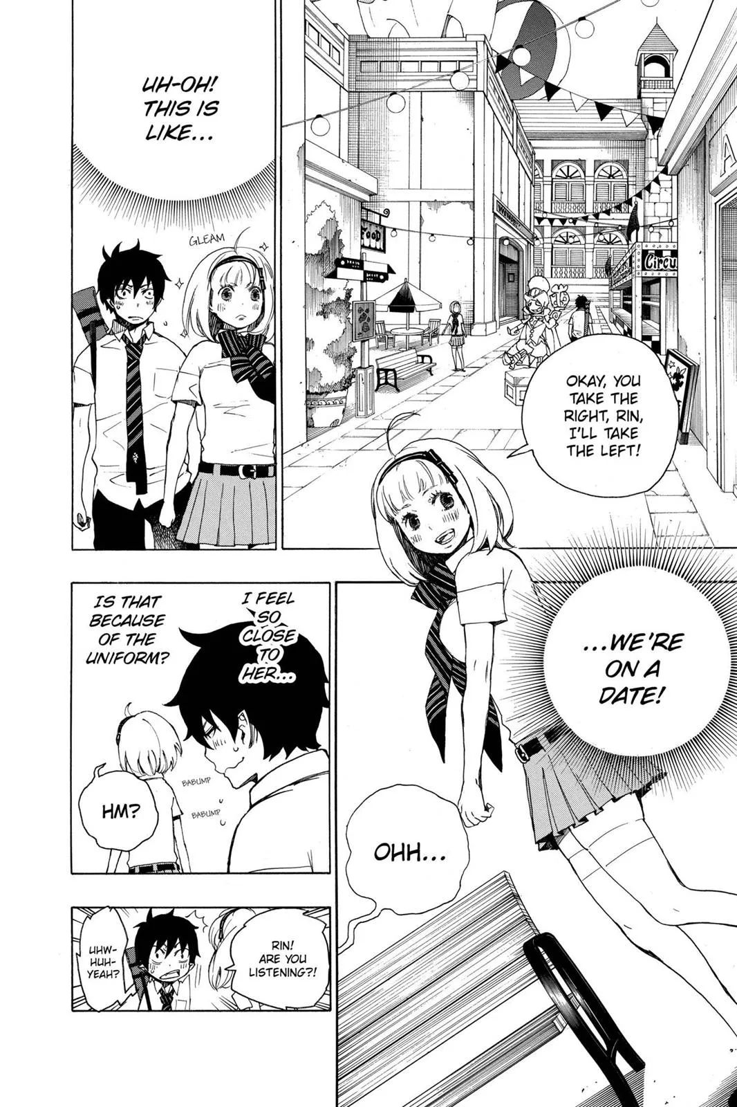 Blue Exorcist, chapter 9, page 8
