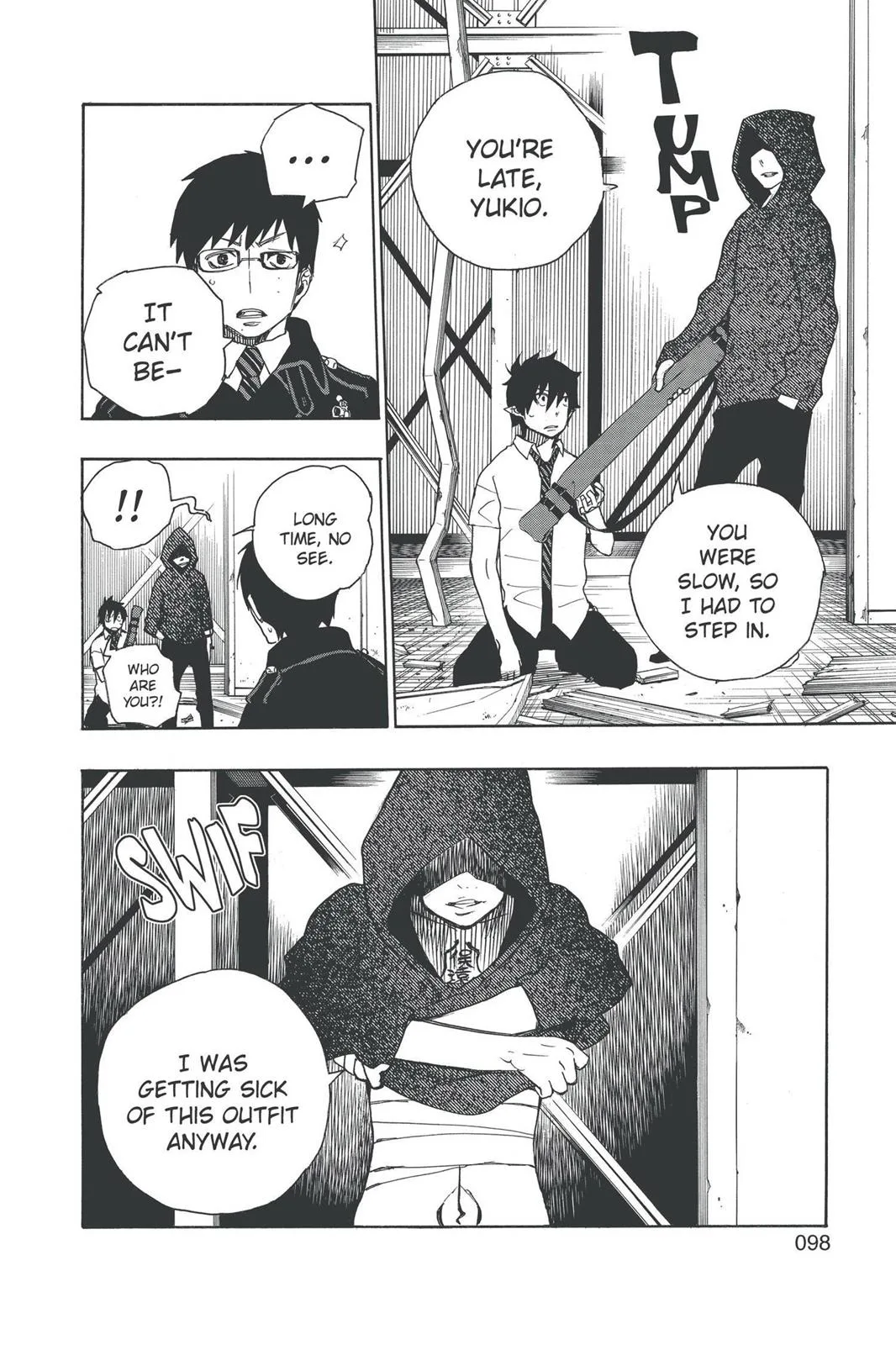 Blue Exorcist, chapter 9, page 42