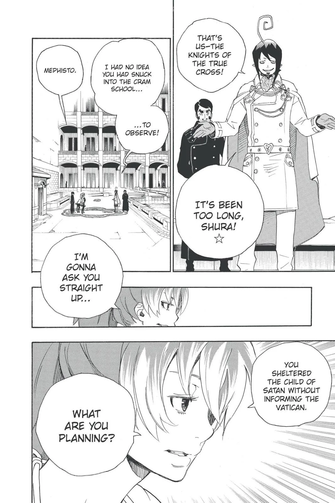 Blue Exorcist, chapter 10, page 8