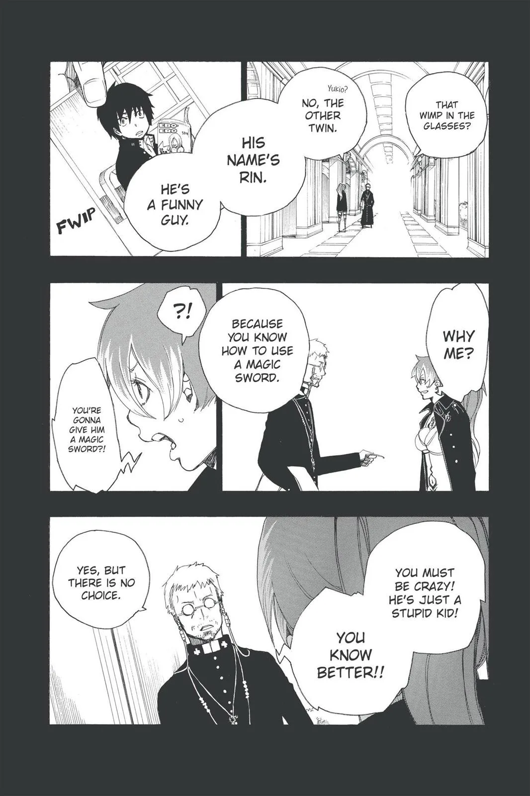 Blue Exorcist, chapter 10, page 16