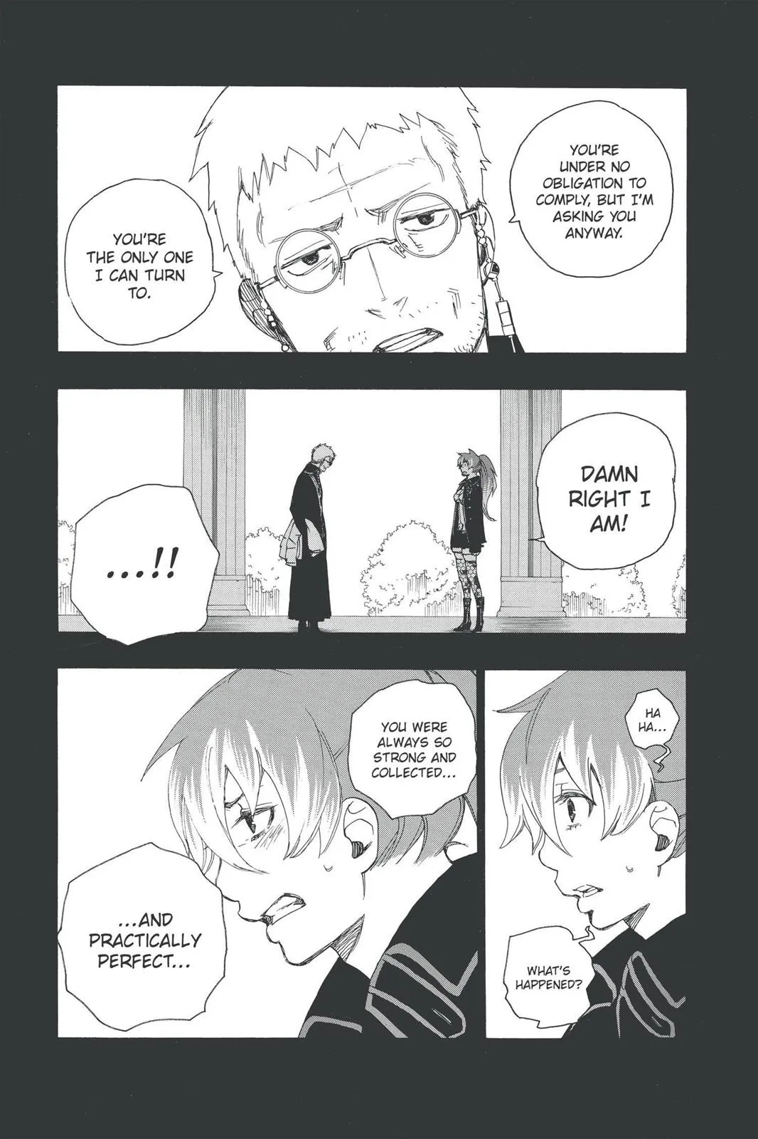 Blue Exorcist, chapter 10, page 17