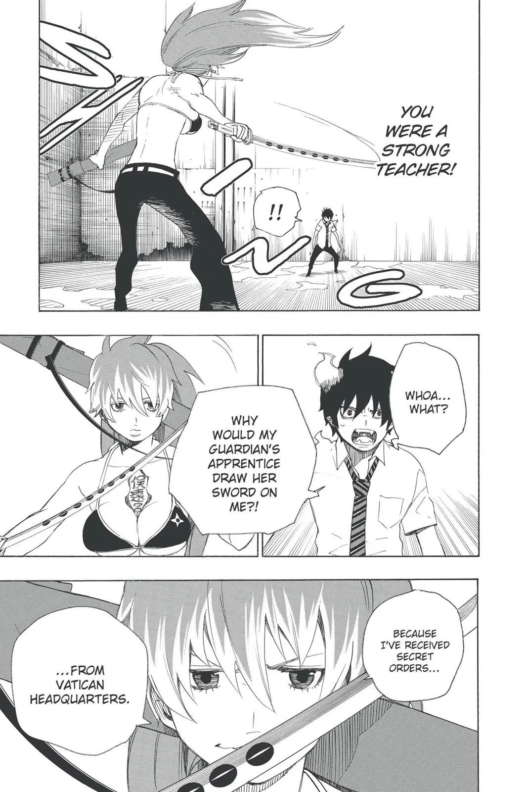 Blue Exorcist, chapter 10, page 19