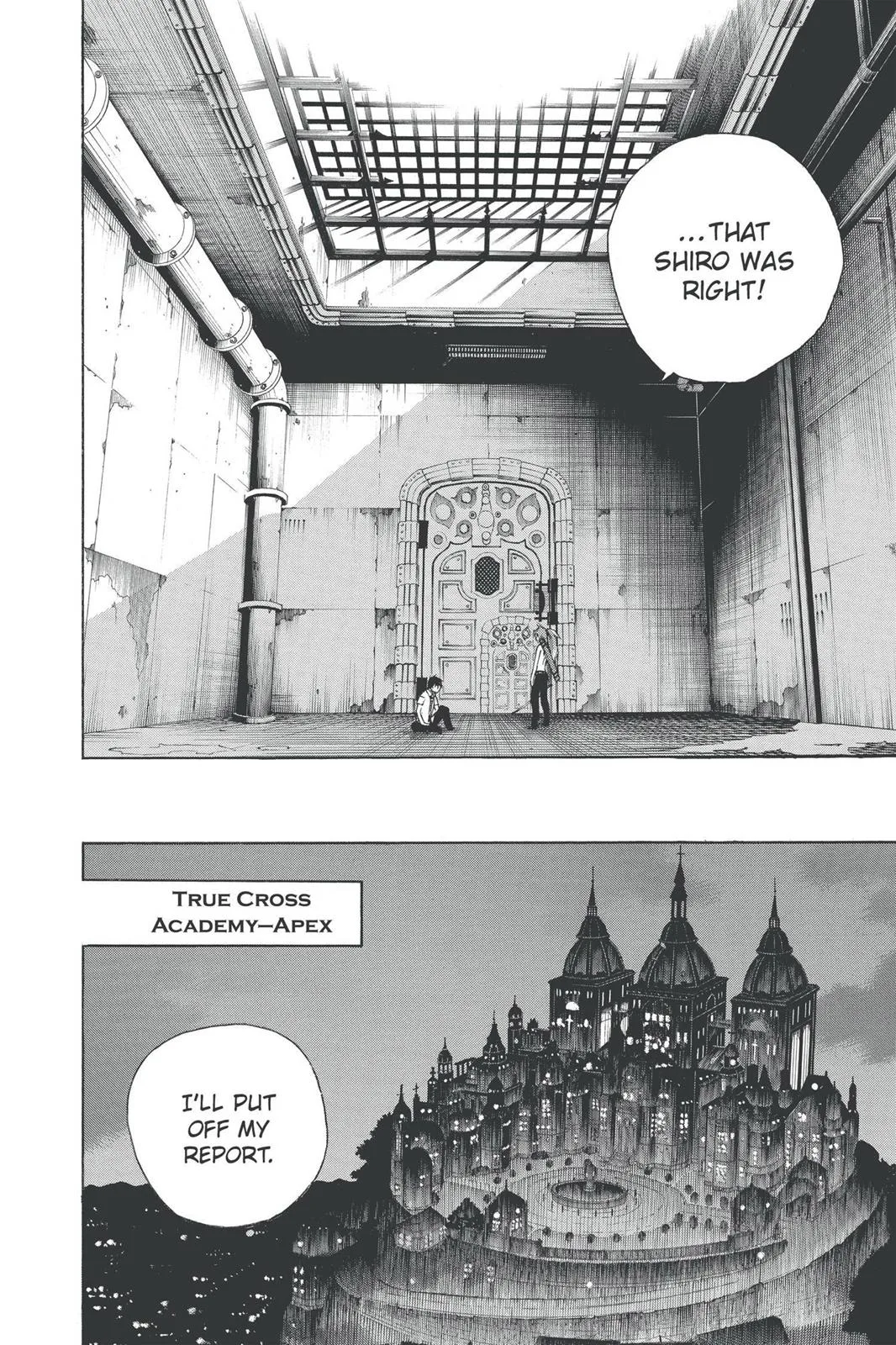 Blue Exorcist, chapter 10, page 34