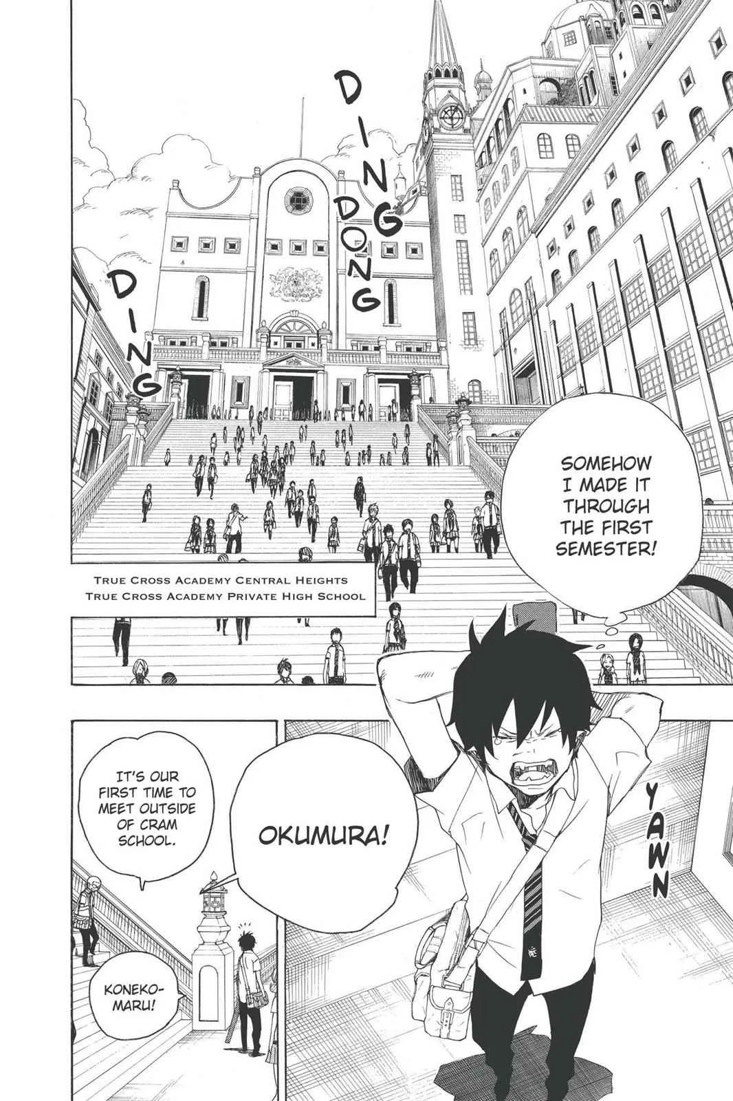 Blue Exorcist, chapter 11, page 14