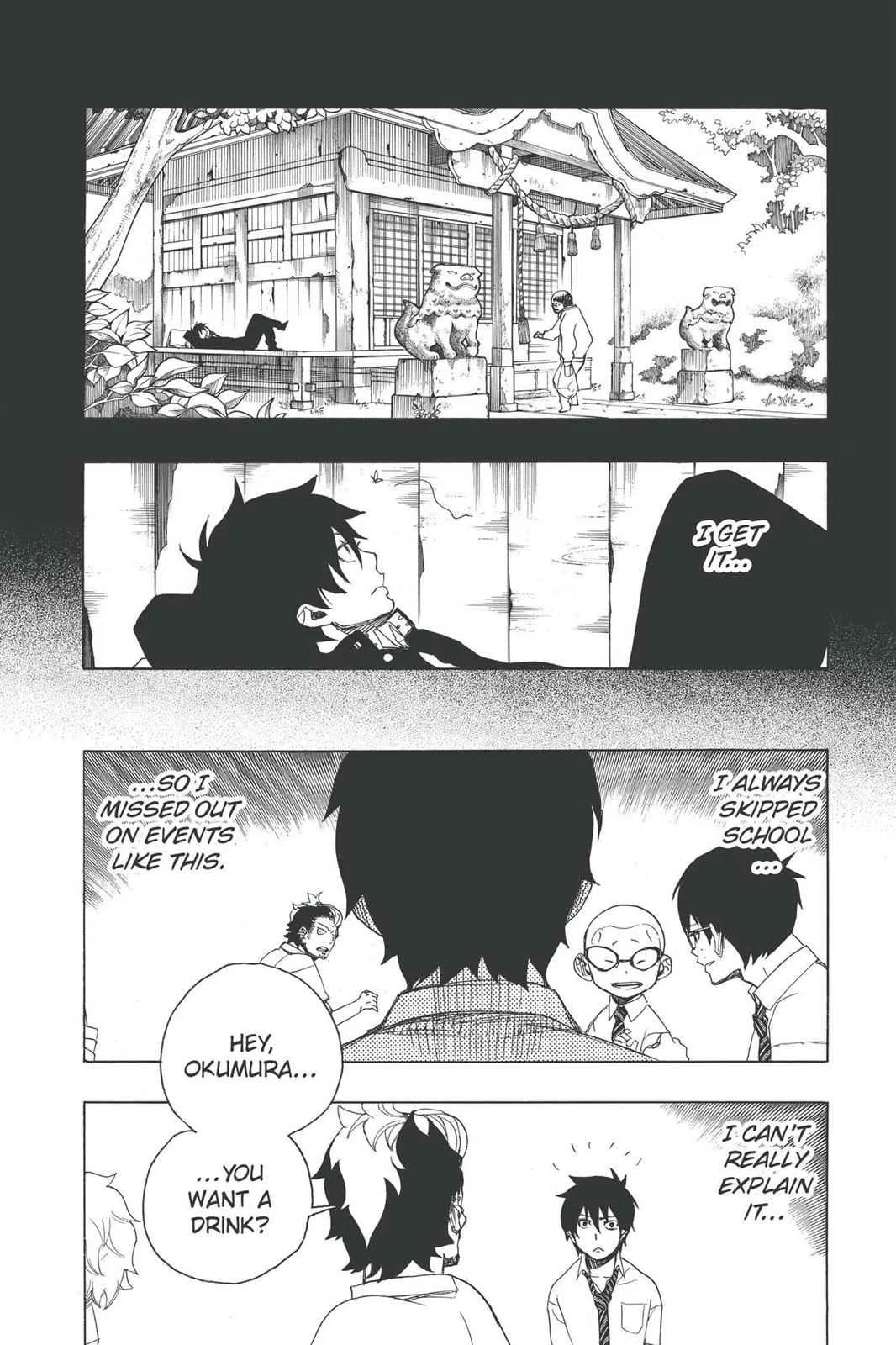 Blue Exorcist, chapter 11, page 26
