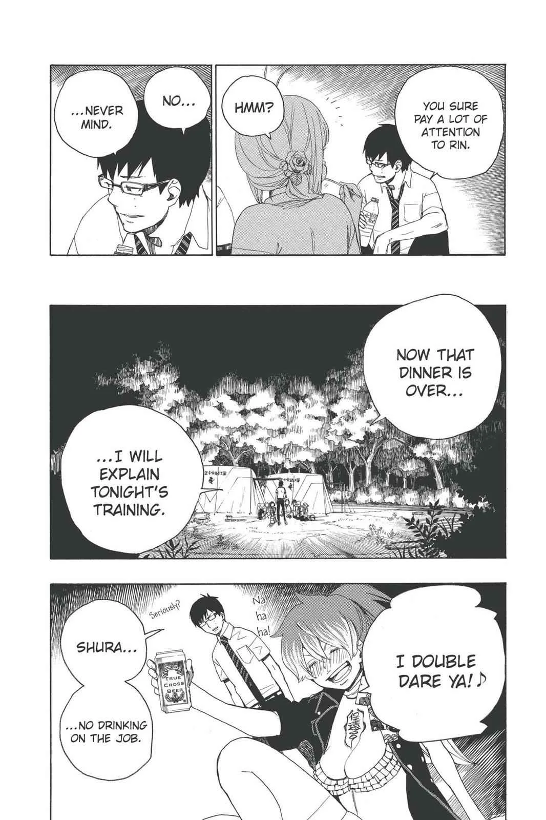 Blue Exorcist, chapter 11, page 28