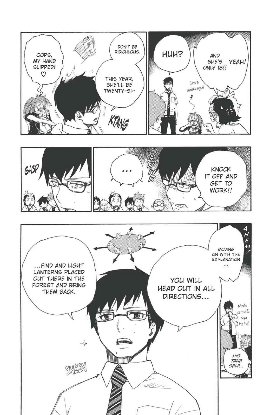 Blue Exorcist, chapter 11, page 29
