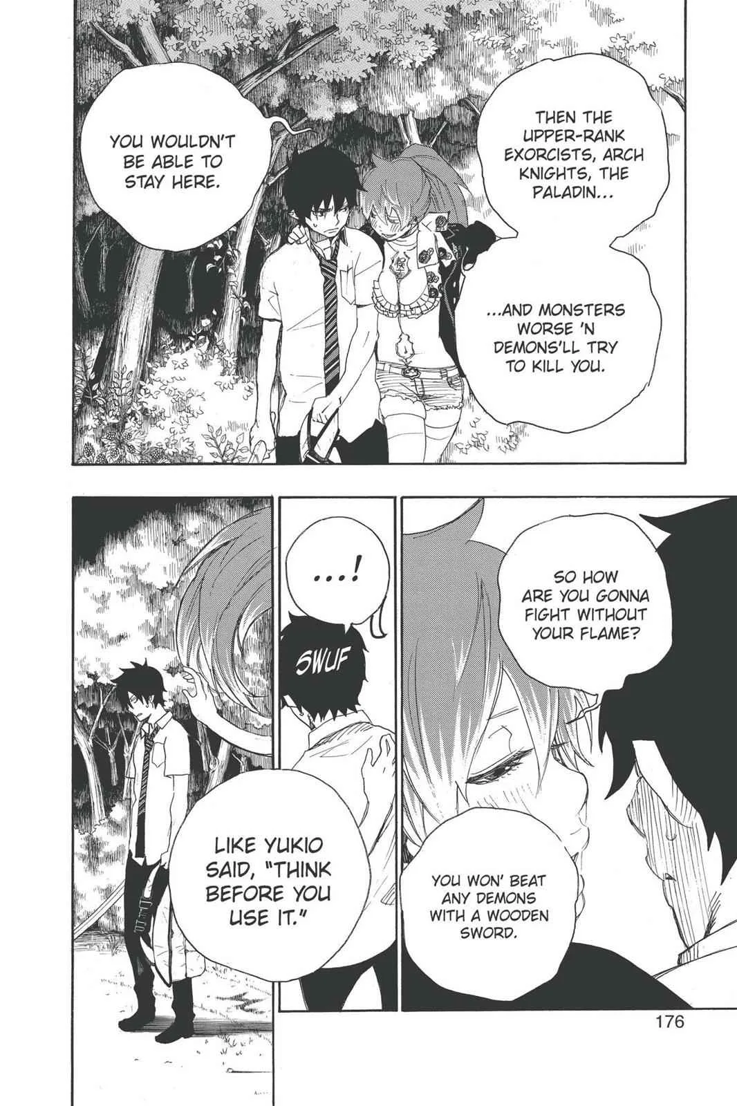 Blue Exorcist, chapter 11, page 34