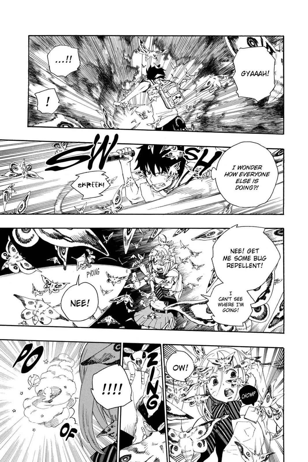 Blue Exorcist, chapter 11, page 39