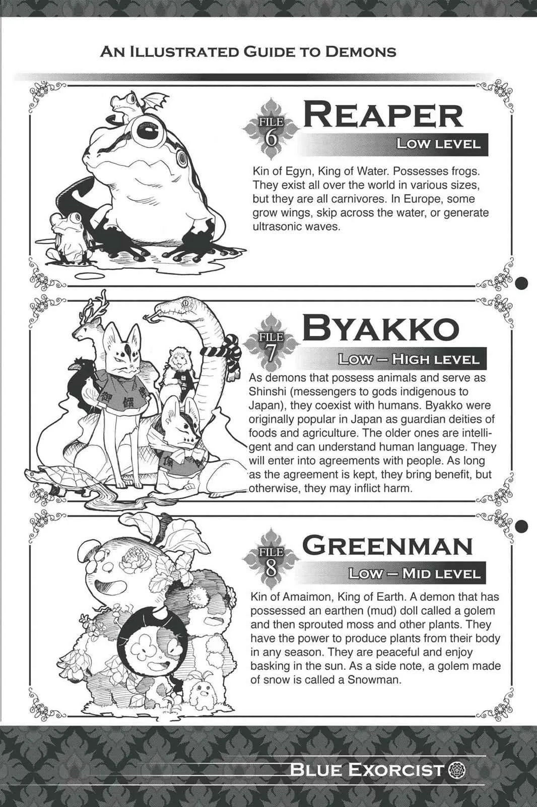 Blue Exorcist, chapter 11, page 52