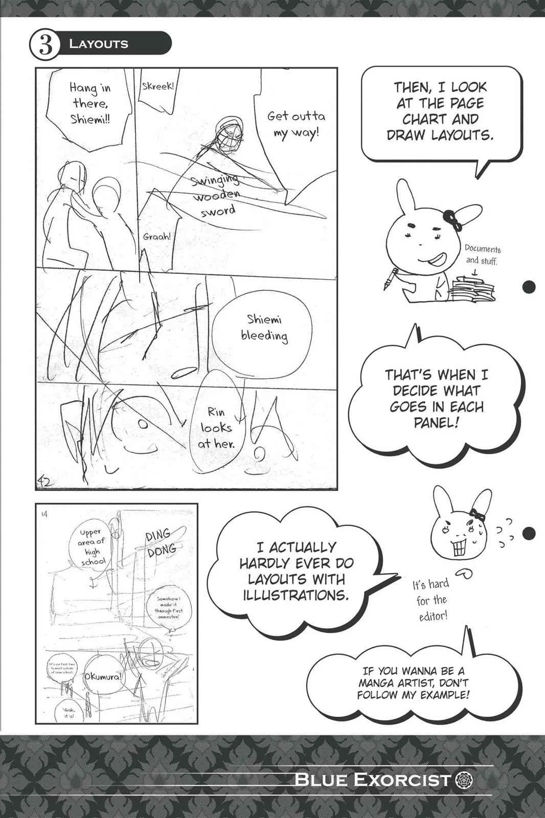 Blue Exorcist, chapter 11, page 56