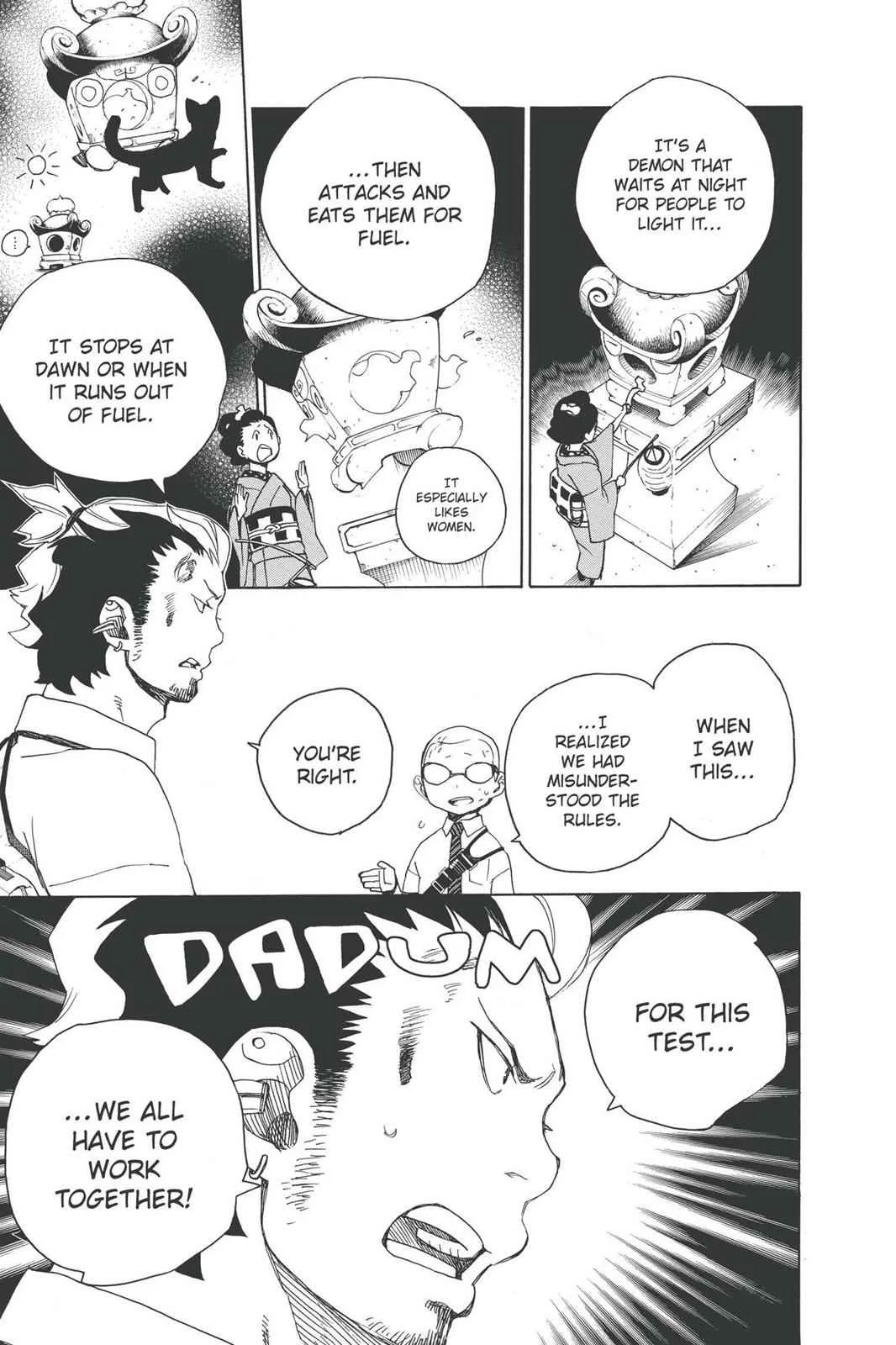 Blue Exorcist, chapter 12, page 24