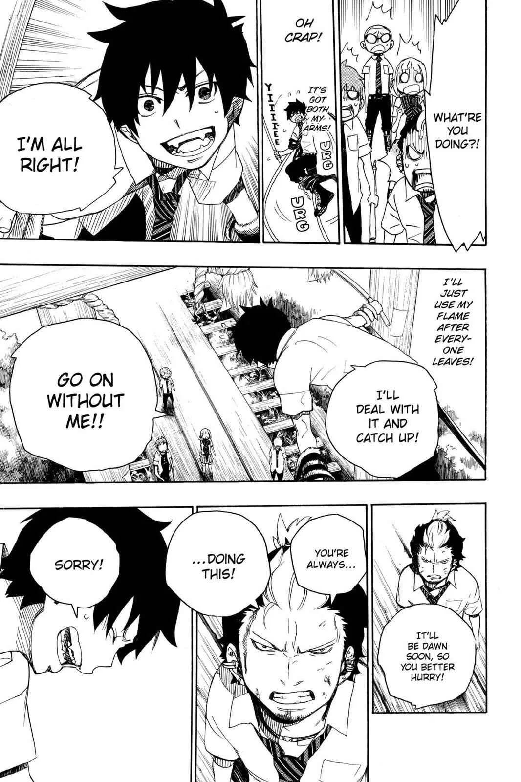 Blue Exorcist, chapter 12, page 42