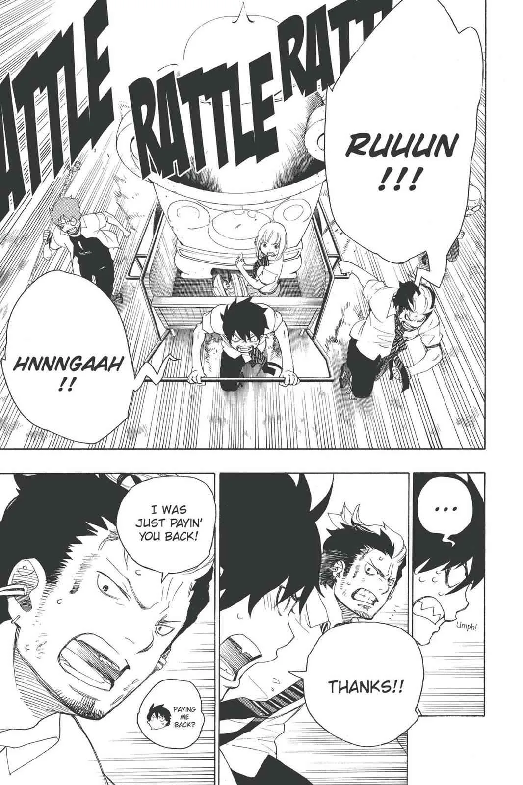 Blue Exorcist, chapter 12, page 46