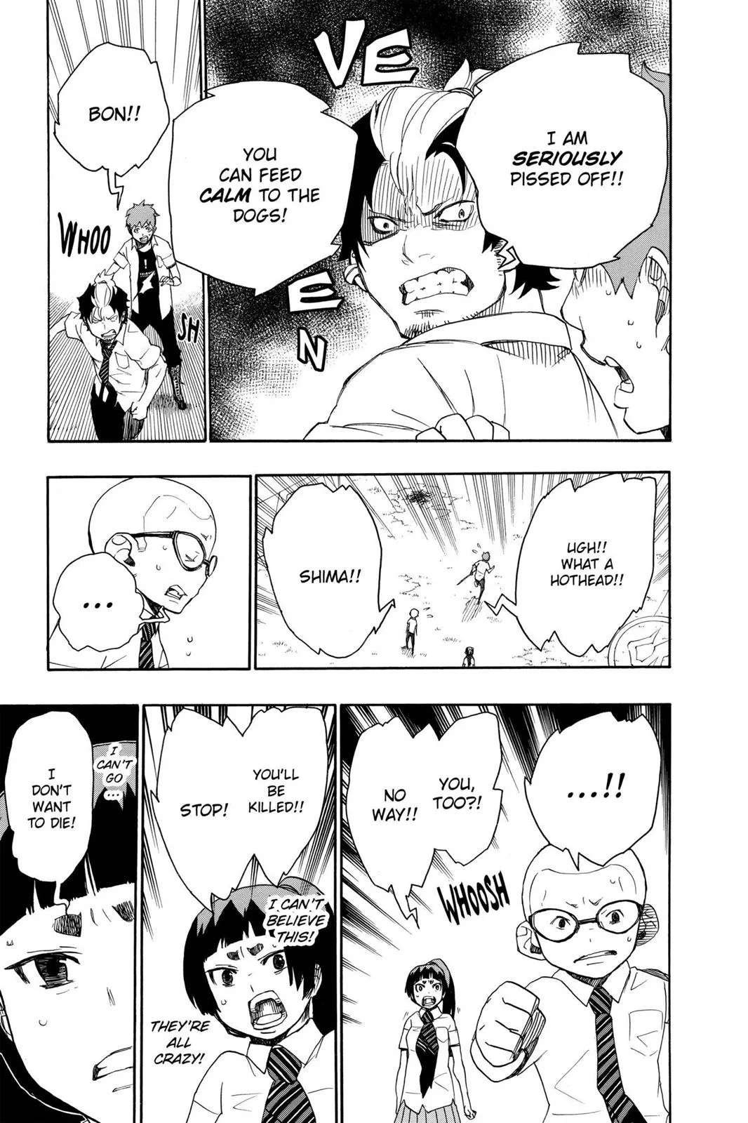 Blue Exorcist, chapter 13, page 22
