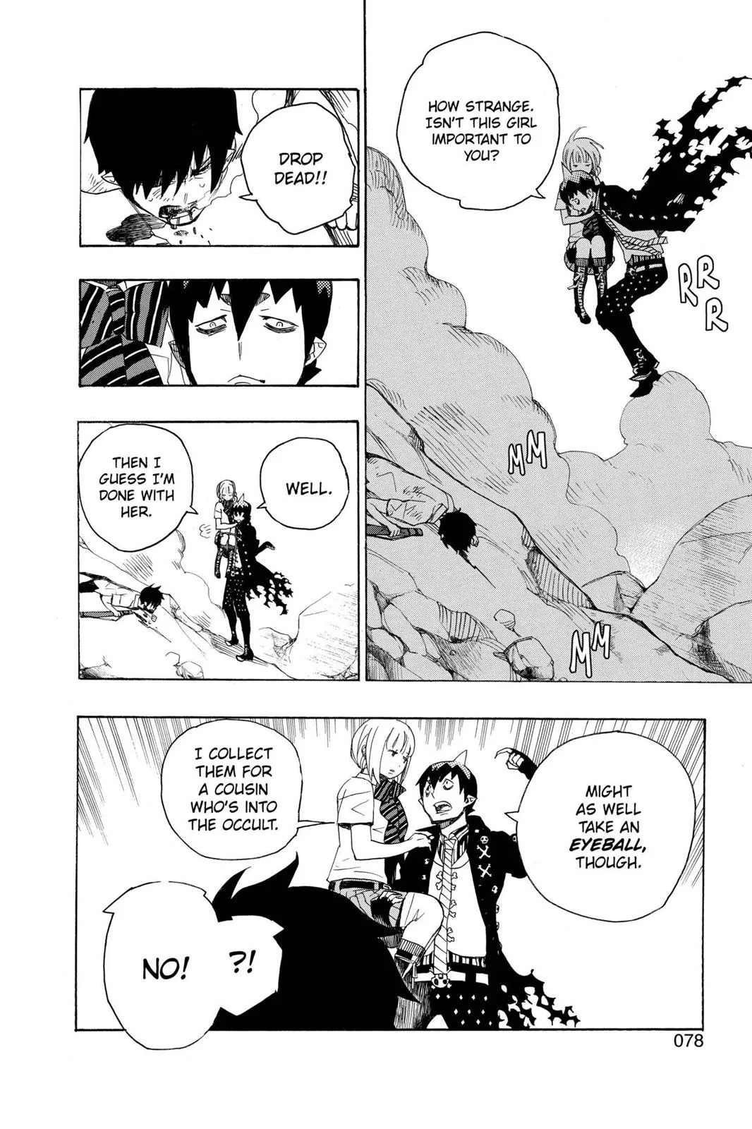 Blue Exorcist, chapter 13, page 23