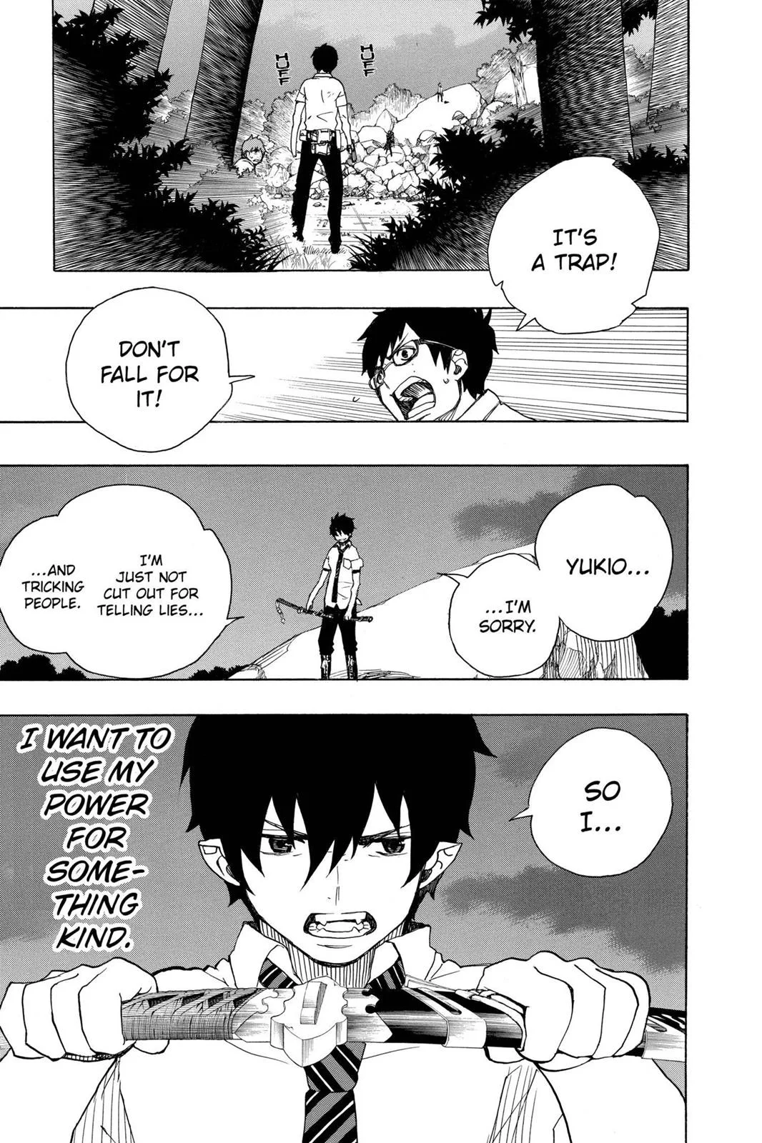 Blue Exorcist, chapter 13, page 32