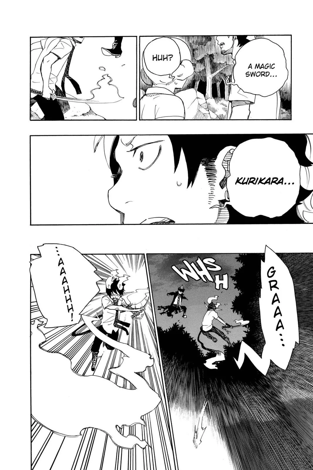 Blue Exorcist, chapter 13, page 36
