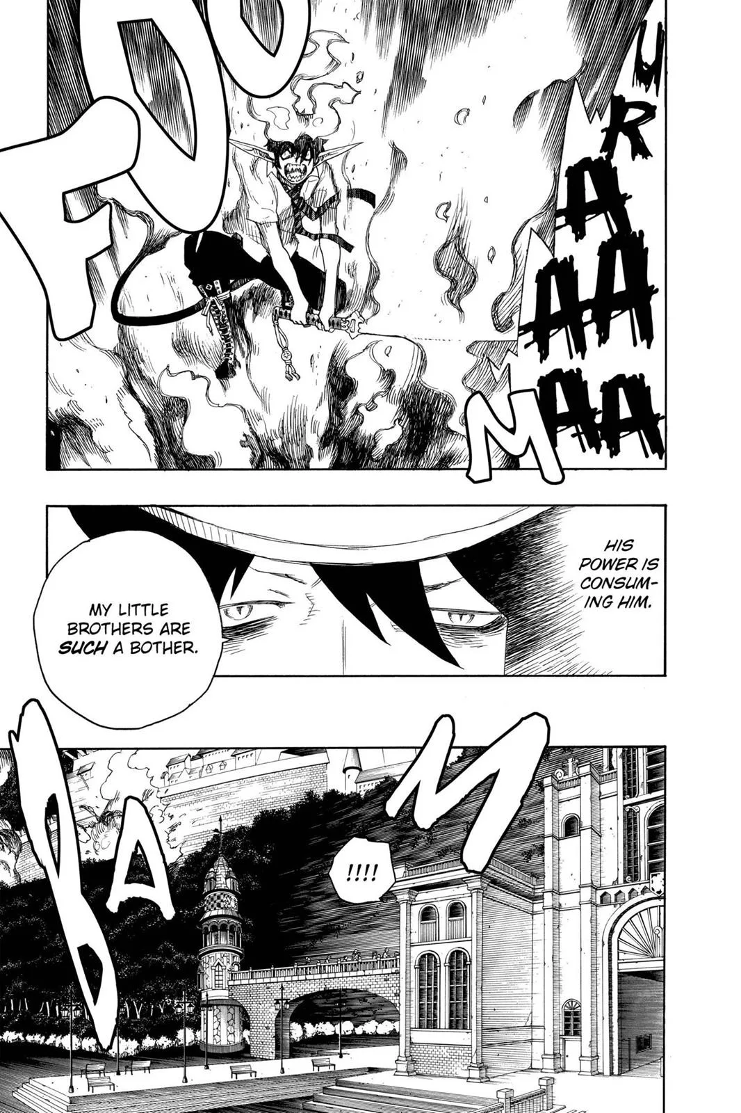 Blue Exorcist, chapter 14, page 5