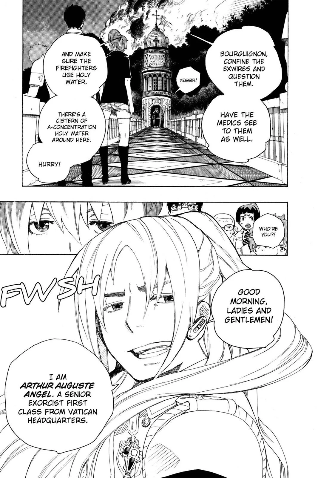 Blue Exorcist, chapter 14, page 9