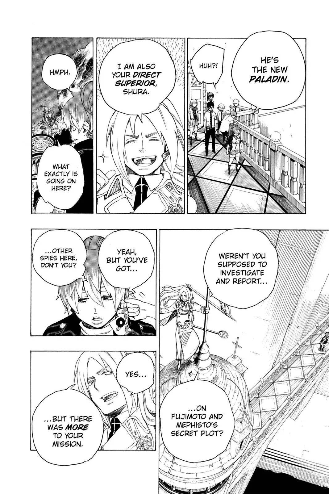 Blue Exorcist, chapter 14, page 10