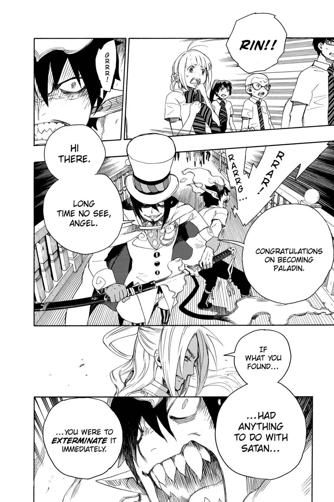 Blue Exorcist, chapter 14, page 12