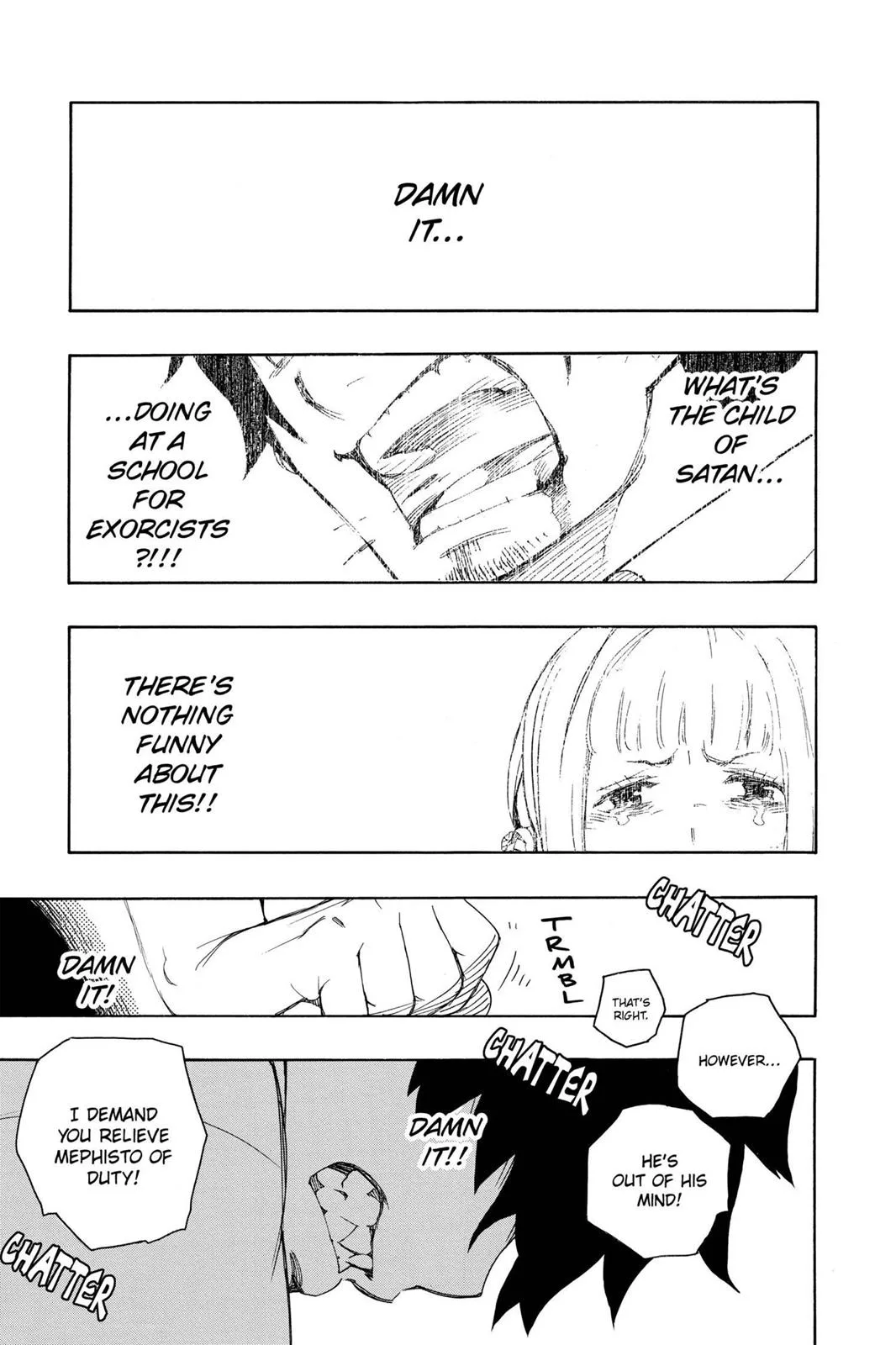 Blue Exorcist, chapter 14, page 34