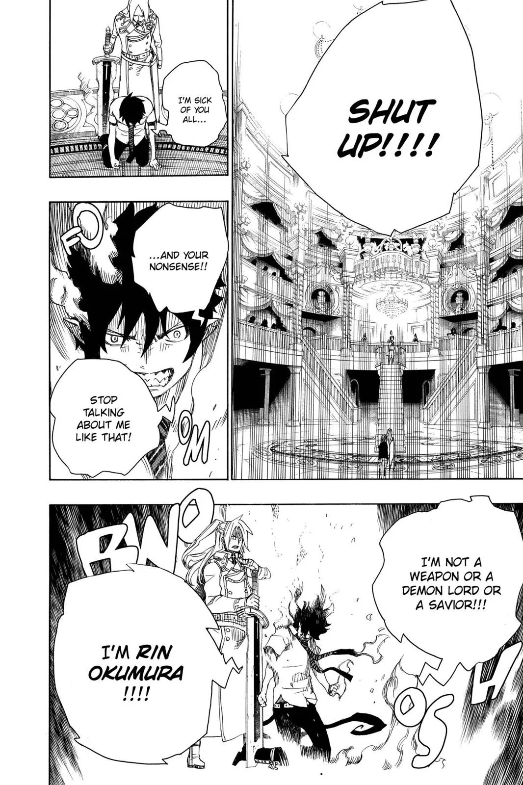 Blue Exorcist, chapter 14, page 35