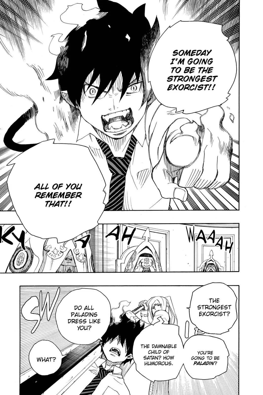 Blue Exorcist, chapter 14, page 36