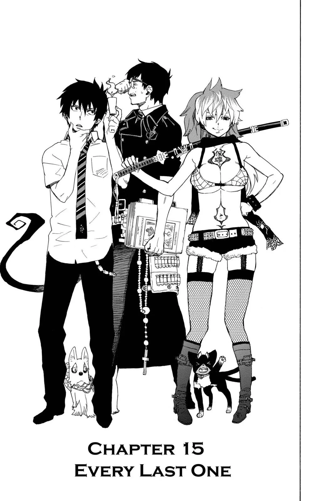 Blue Exorcist, chapter 15, page 3