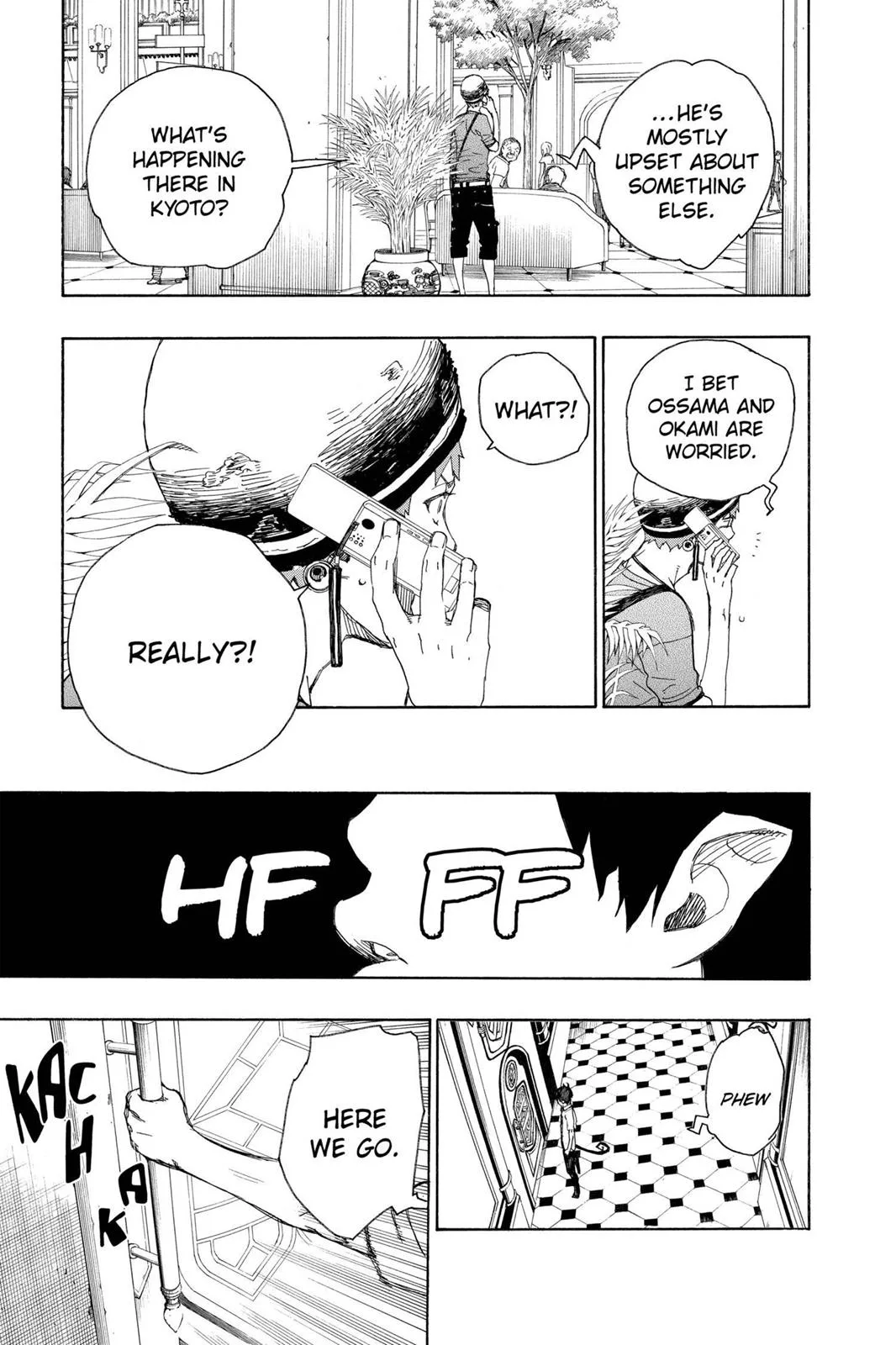 Blue Exorcist, chapter 15, page 5