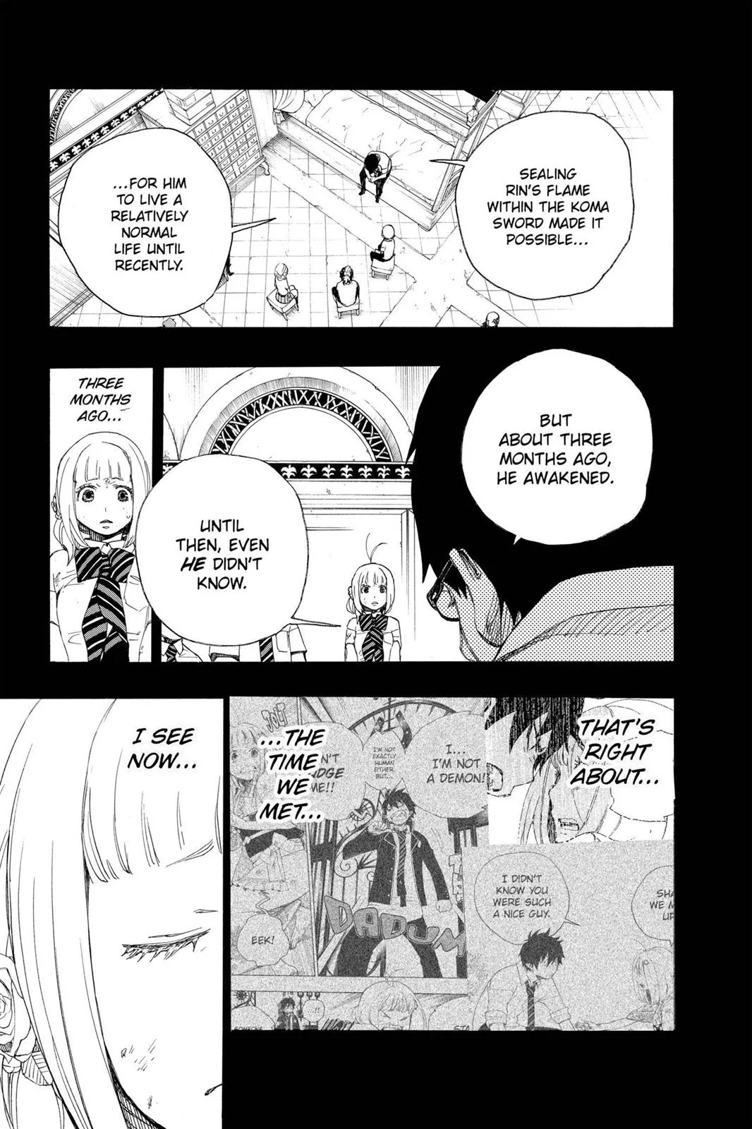 Blue Exorcist, chapter 15, page 11
