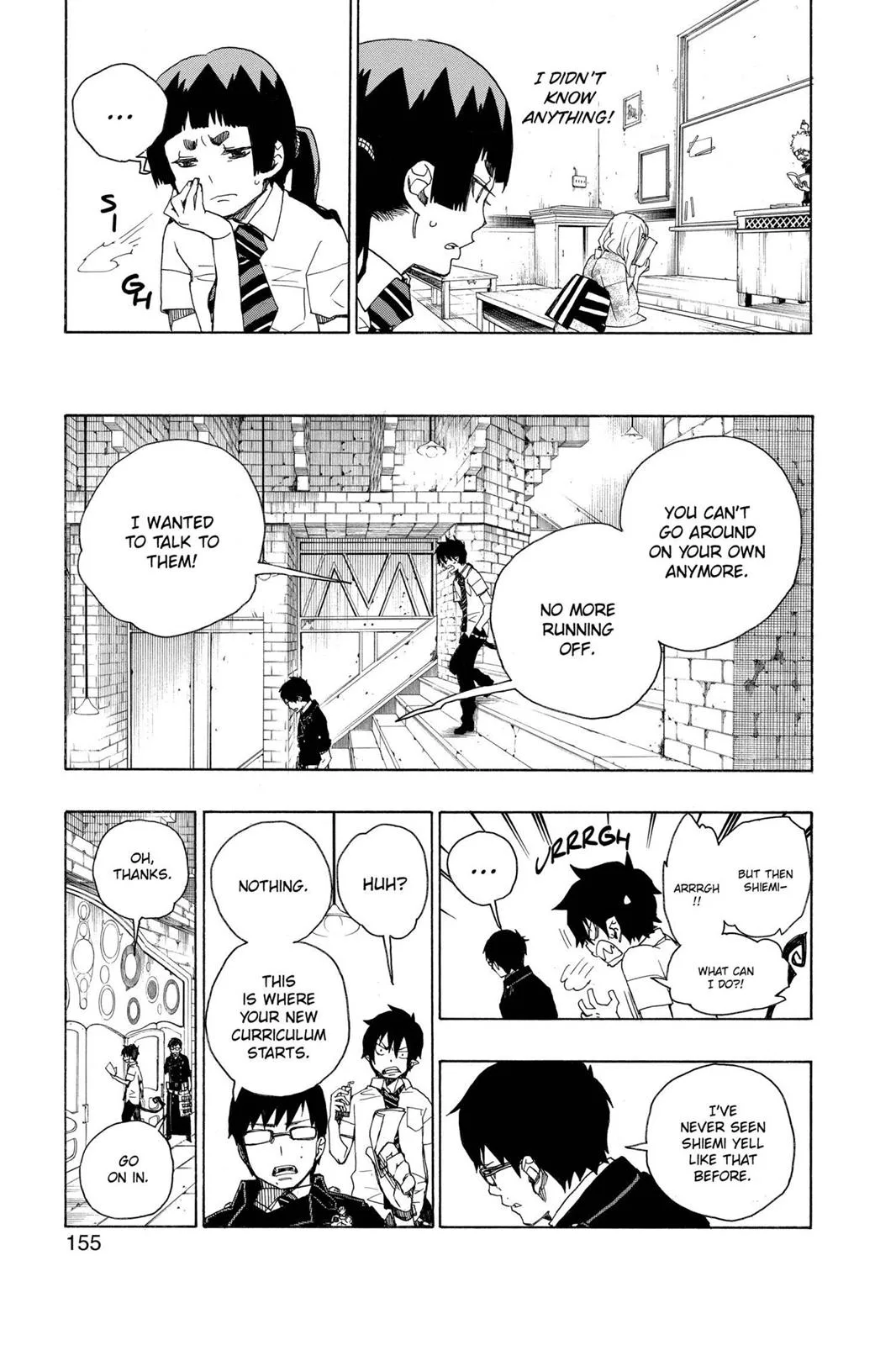 Blue Exorcist, chapter 15, page 13