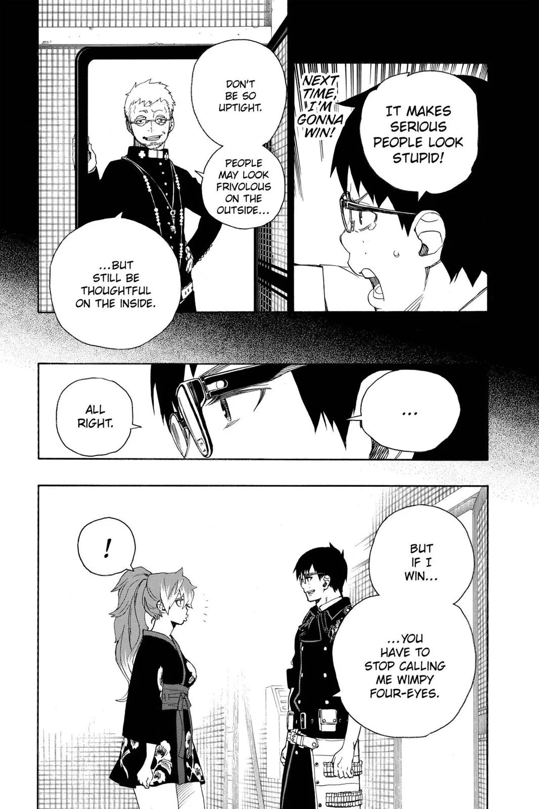 Blue Exorcist, chapter 15, page 27
