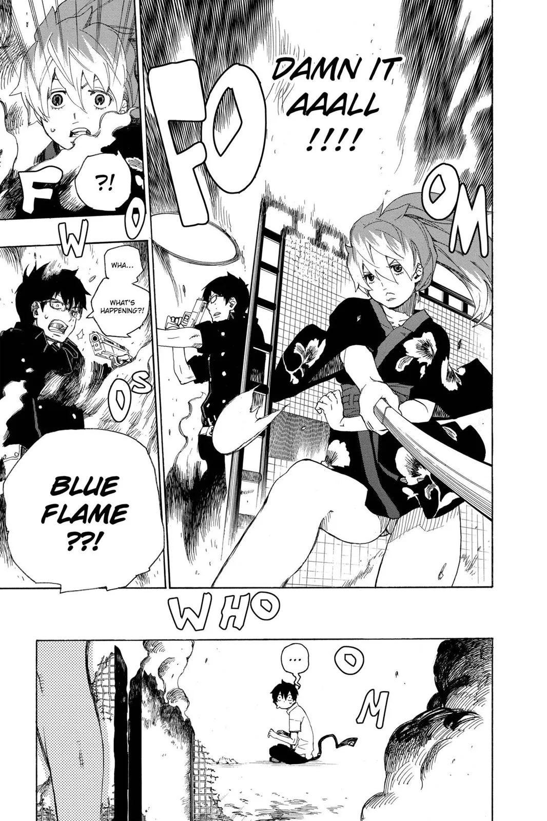 Blue Exorcist, chapter 15, page 37