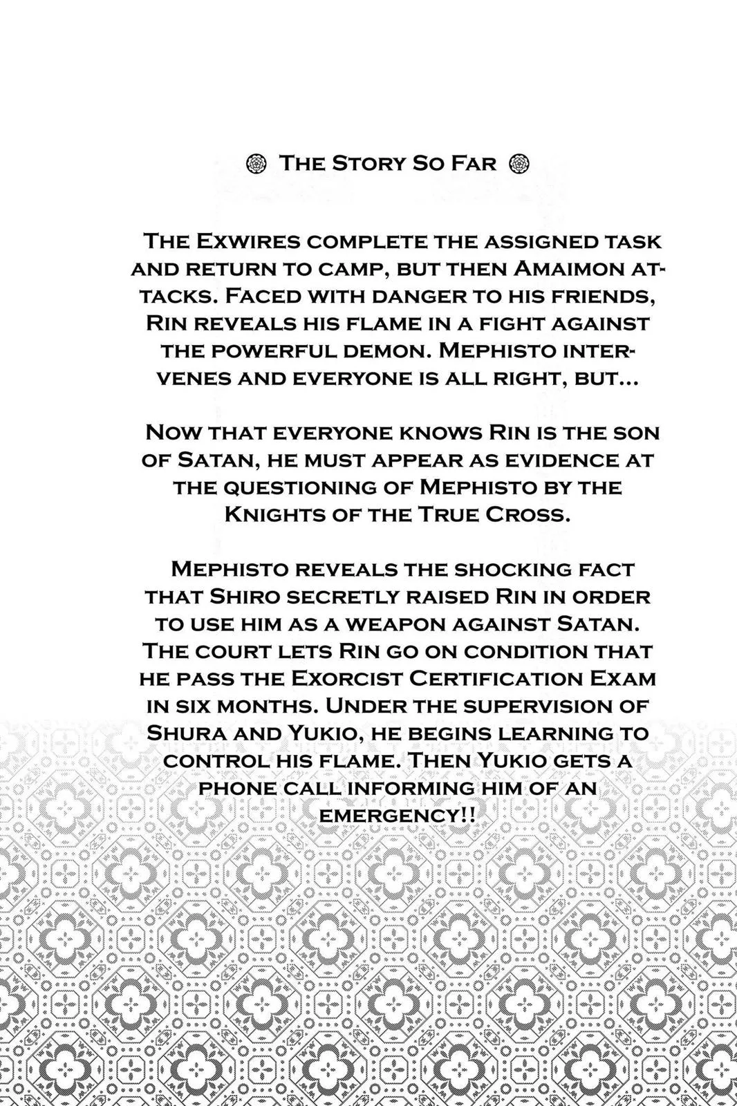 Blue Exorcist, chapter 16, page 8
