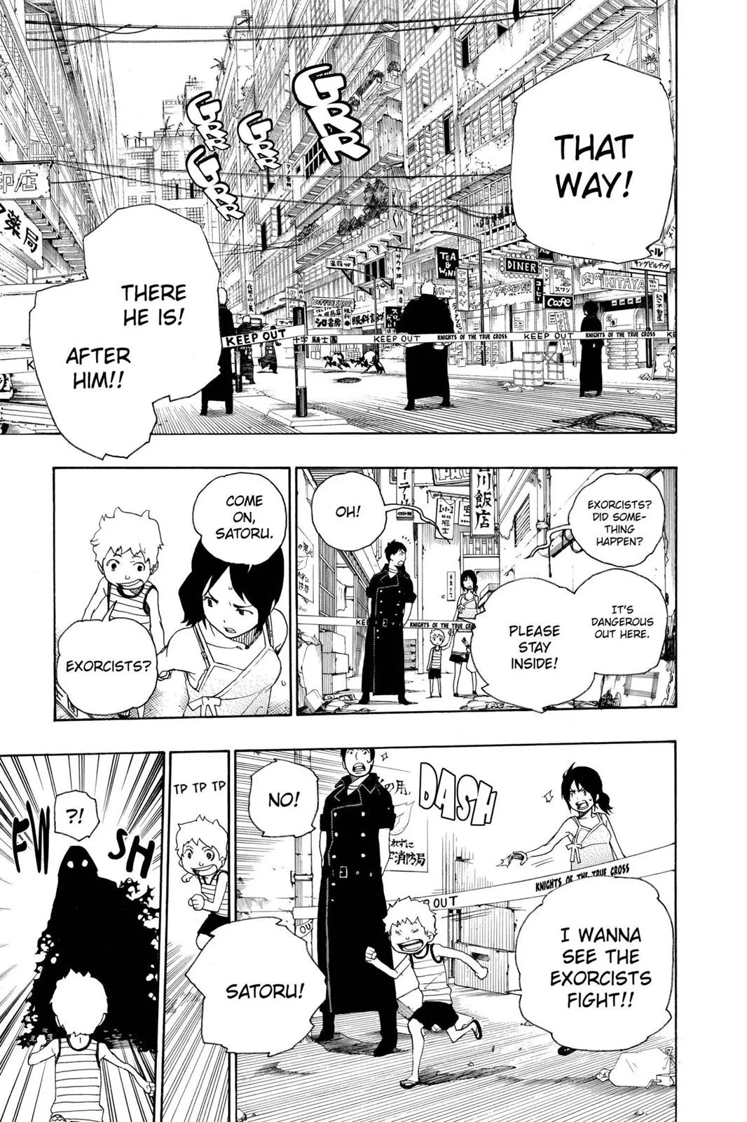 Blue Exorcist, chapter 16, page 11
