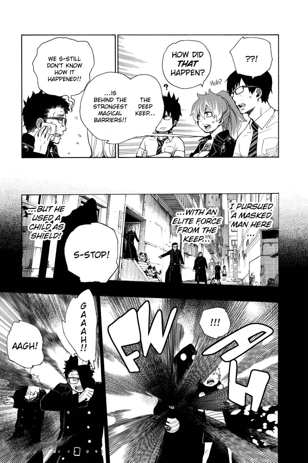 Blue Exorcist, chapter 16, page 17