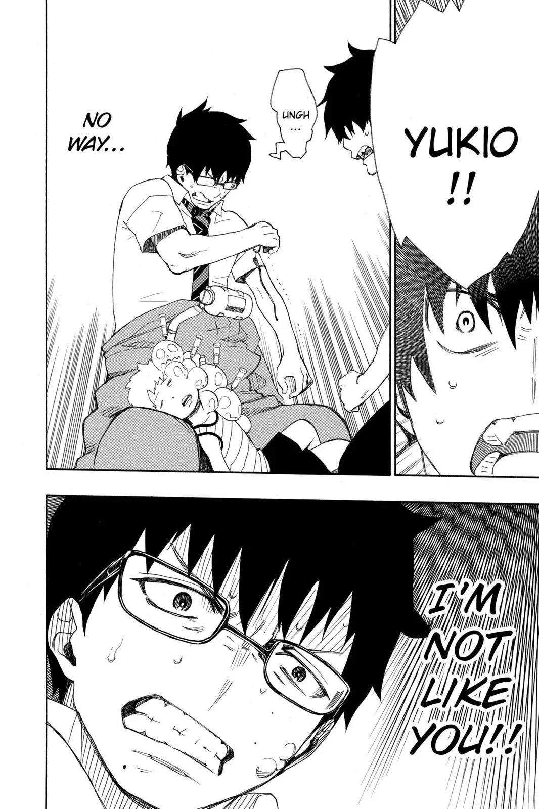Blue Exorcist, chapter 16, page 42