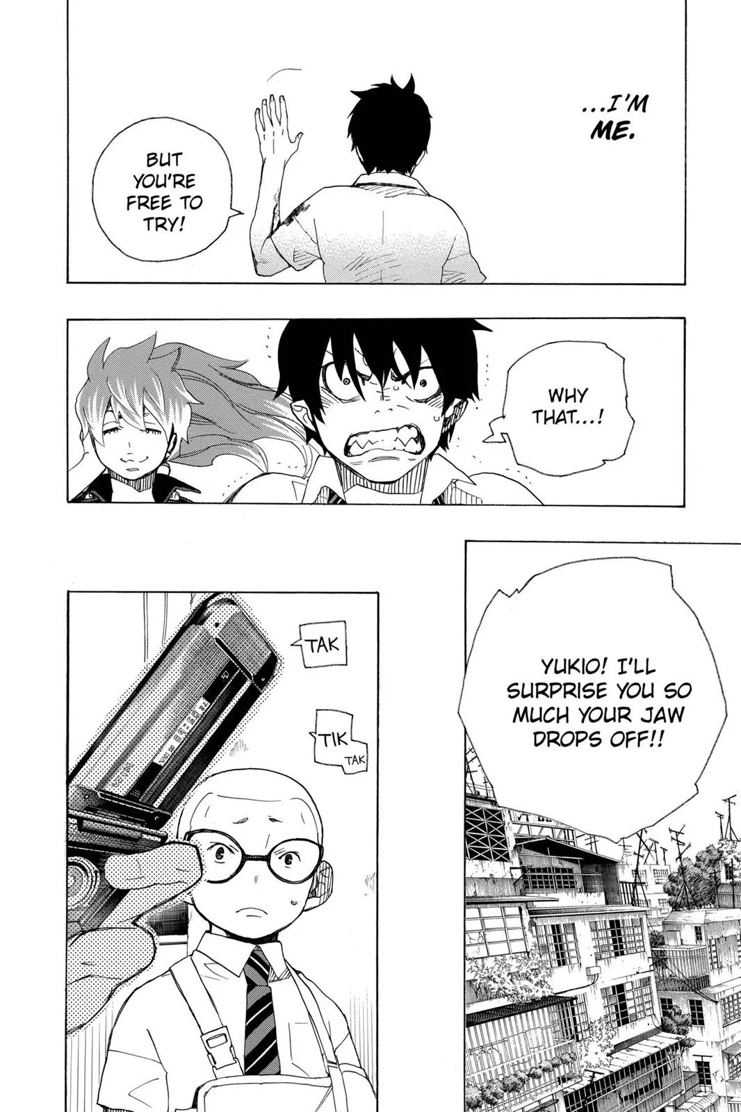 Blue Exorcist, chapter 16, page 50
