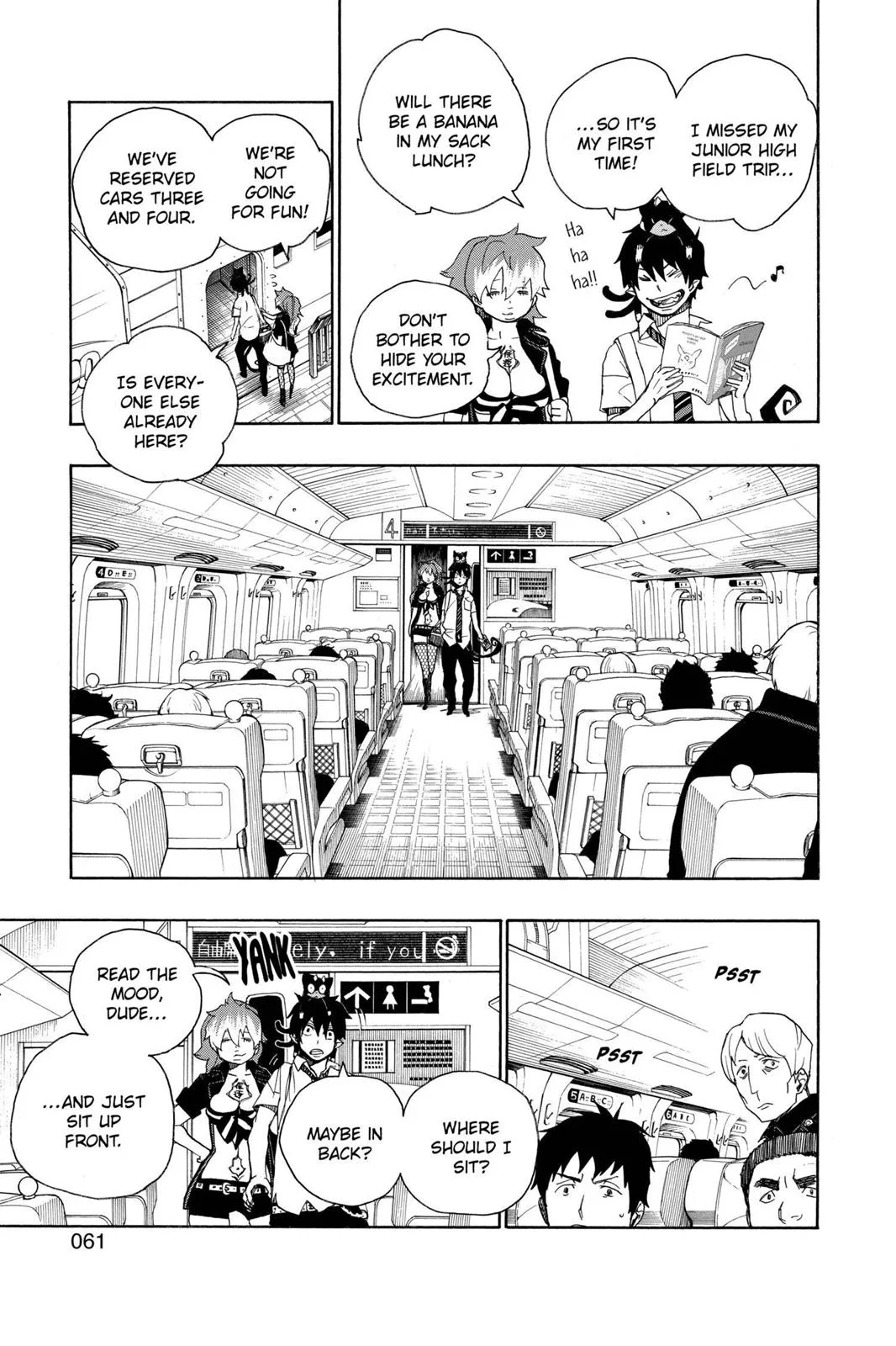 Blue Exorcist, chapter 17, page 7