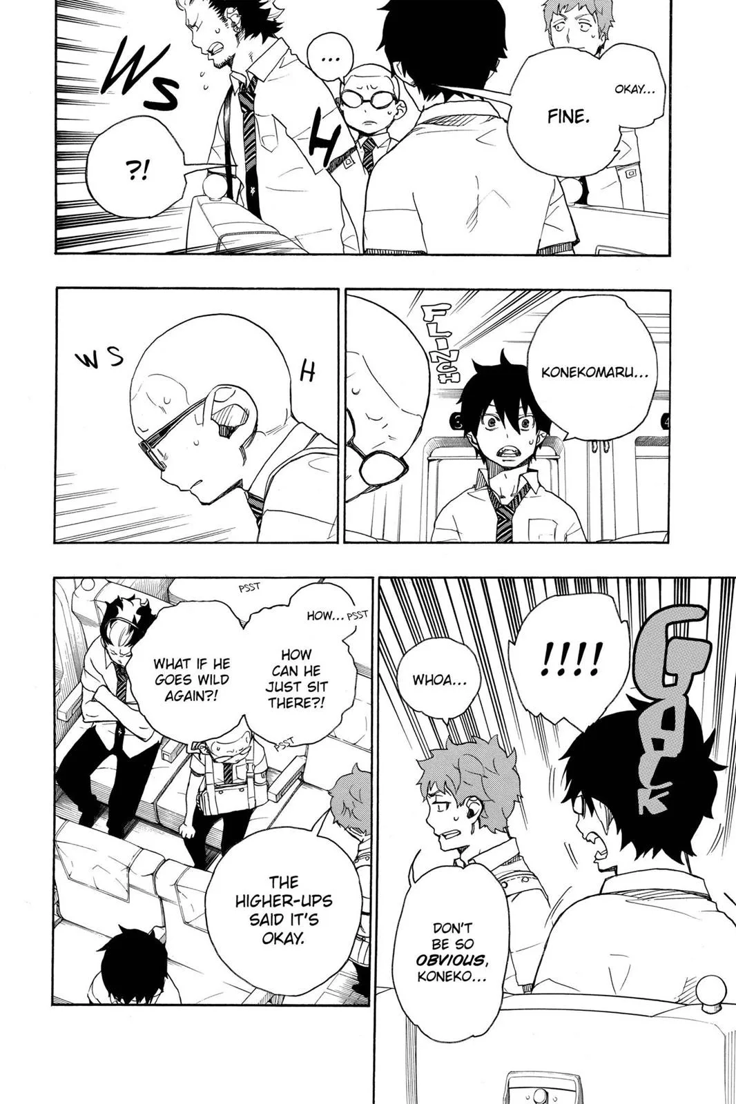Blue Exorcist, chapter 17, page 12
