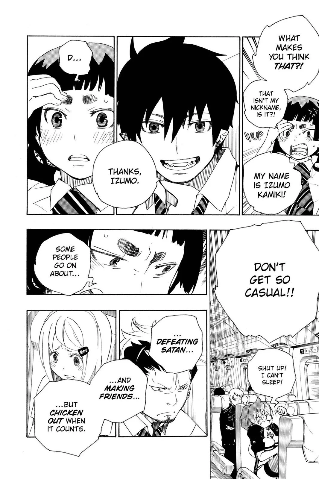 Blue Exorcist, chapter 17, page 22