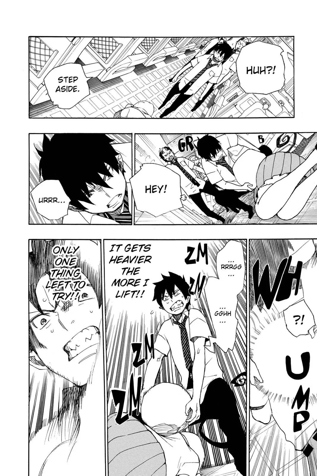 Blue Exorcist, chapter 17, page 28