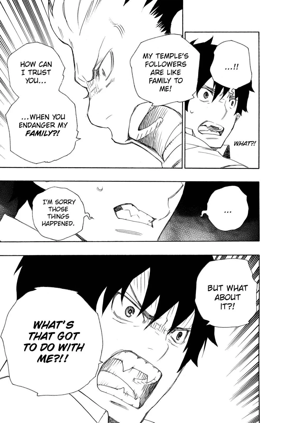 Blue Exorcist, chapter 17, page 35